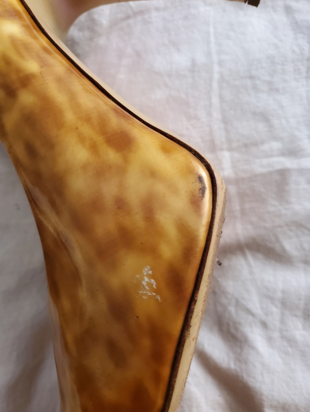 Giuseppe Zanotti Tan/beige Patent Heels Size 41/10 - Picture 12 of 12